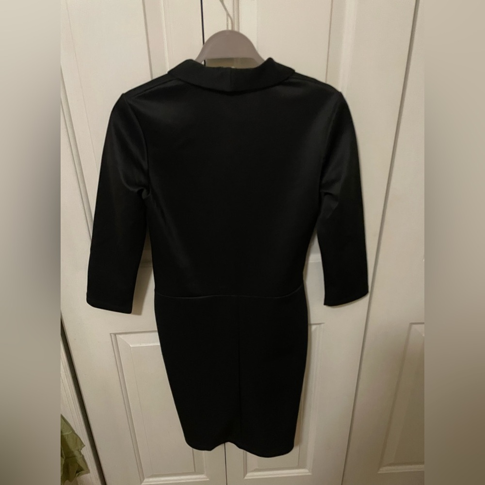 Frederick's of Hollywood Black Long Sleeve Dress - Picture 2 of 2